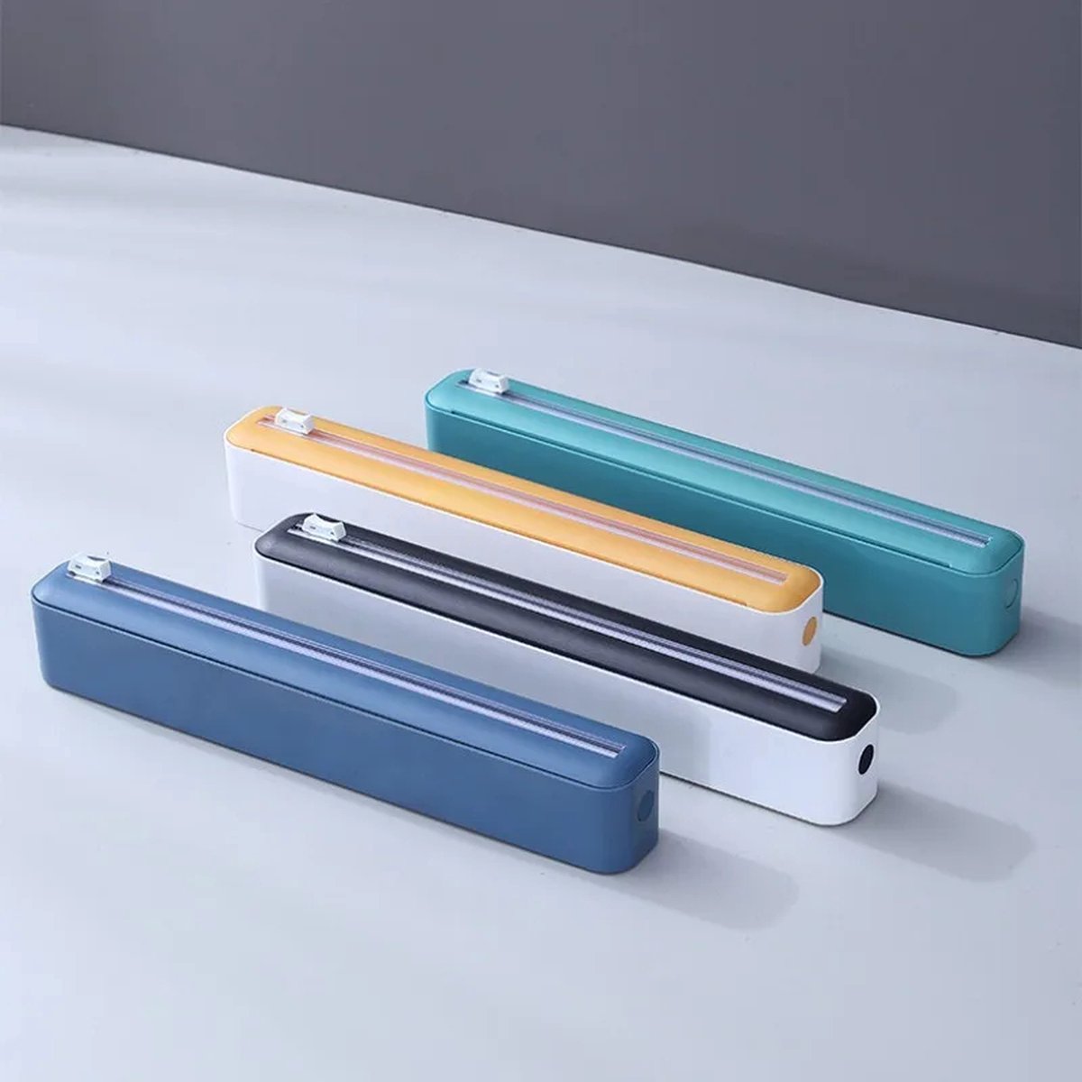 Folie Dispenser - Zwart - Keukendispenser - Vershoud Folies - Keuken