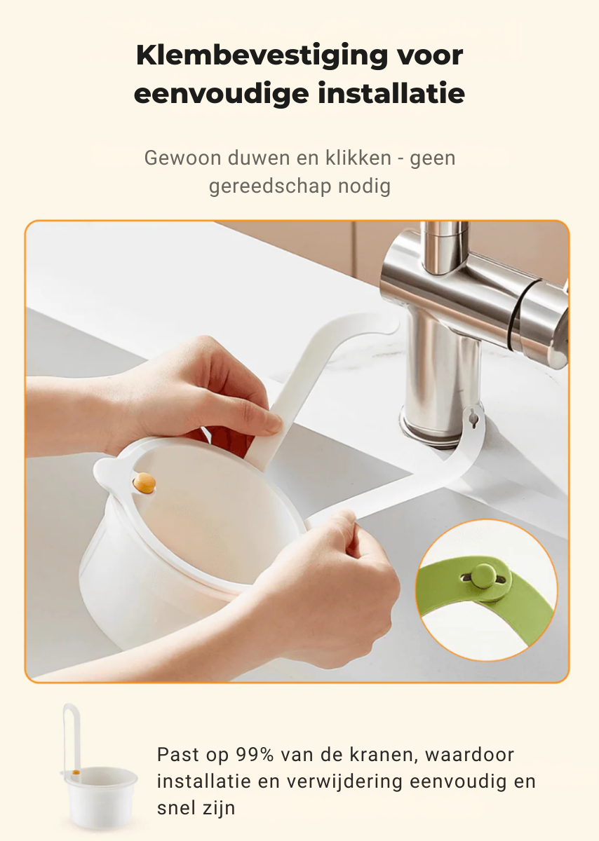 💧 FreshFlow™ – De Slimme Afvoerbeschermer