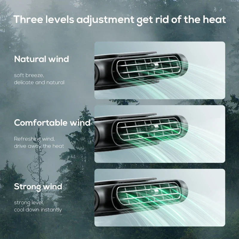 FrostFlow™ – De Slimme Auto-Fan voor IJskoud Comfort onderweg!