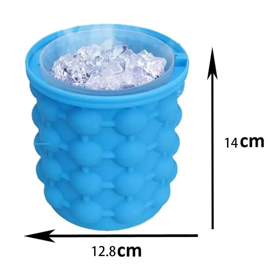 IcePop™ – De Opvouwbare Siliconen IJsemmer voor IJsplezier On-the-Go!