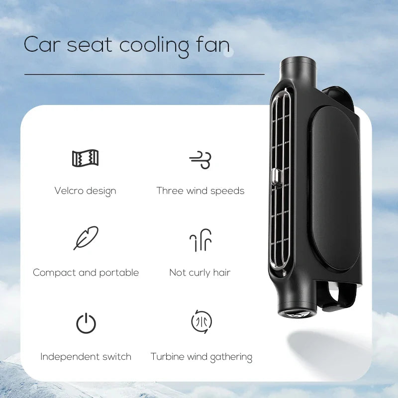 FrostFlow™ – De Slimme Auto-Fan voor IJskoud Comfort onderweg!