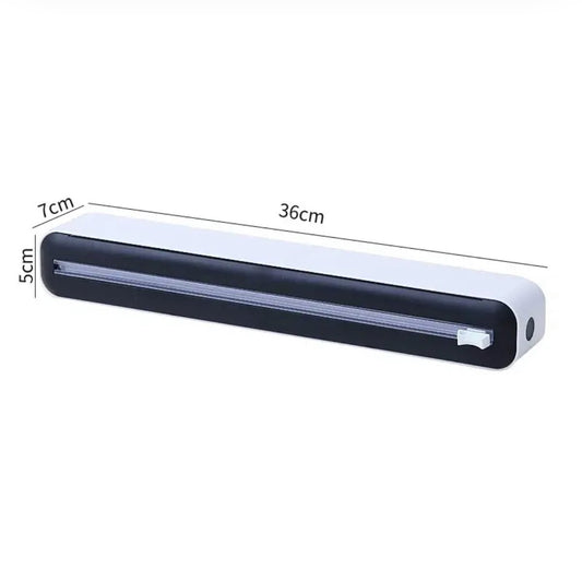 Folie Dispenser - Zwart - Keukendispenser - Vershoud Folies - Keuken
