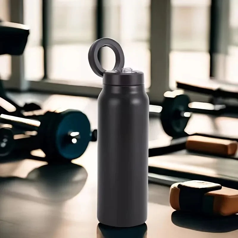 🚀 HydraGrip – Den ultimative vandflaske i rustfrit stål med MagSafe-telefonholder! 