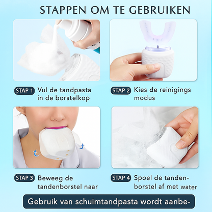 ShineGuard™ – De 360° Zelfreinigende Smart-Tandenborstel |Laatste 10 beschikbaar|